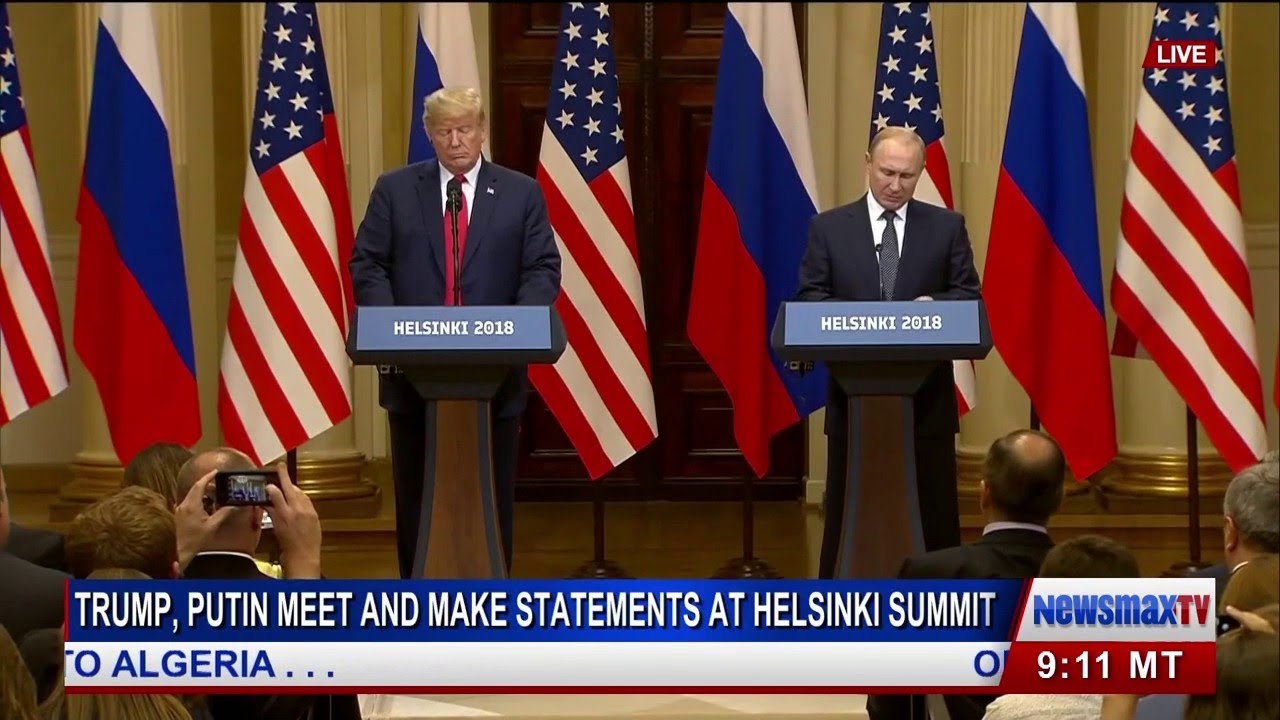 Trump, Putin speak at joint press conference in Helsinki 07/16/18