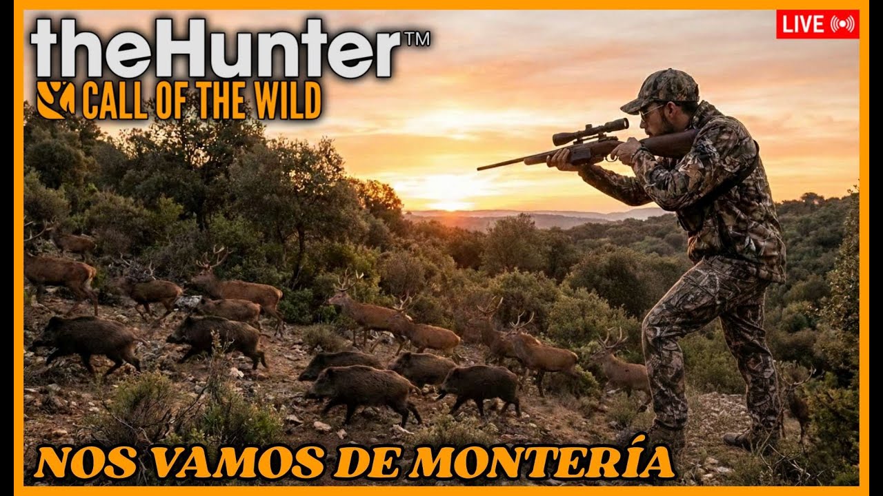🔴🇪🇸🔴🐗MONTERÍA-THE HUNTER CALL OF THE WILD🌲 #thehunterCOTW 