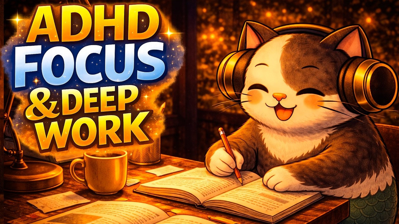 Study Flow - Background Music for Studying 📚 Deep Focus & Calm Concentration