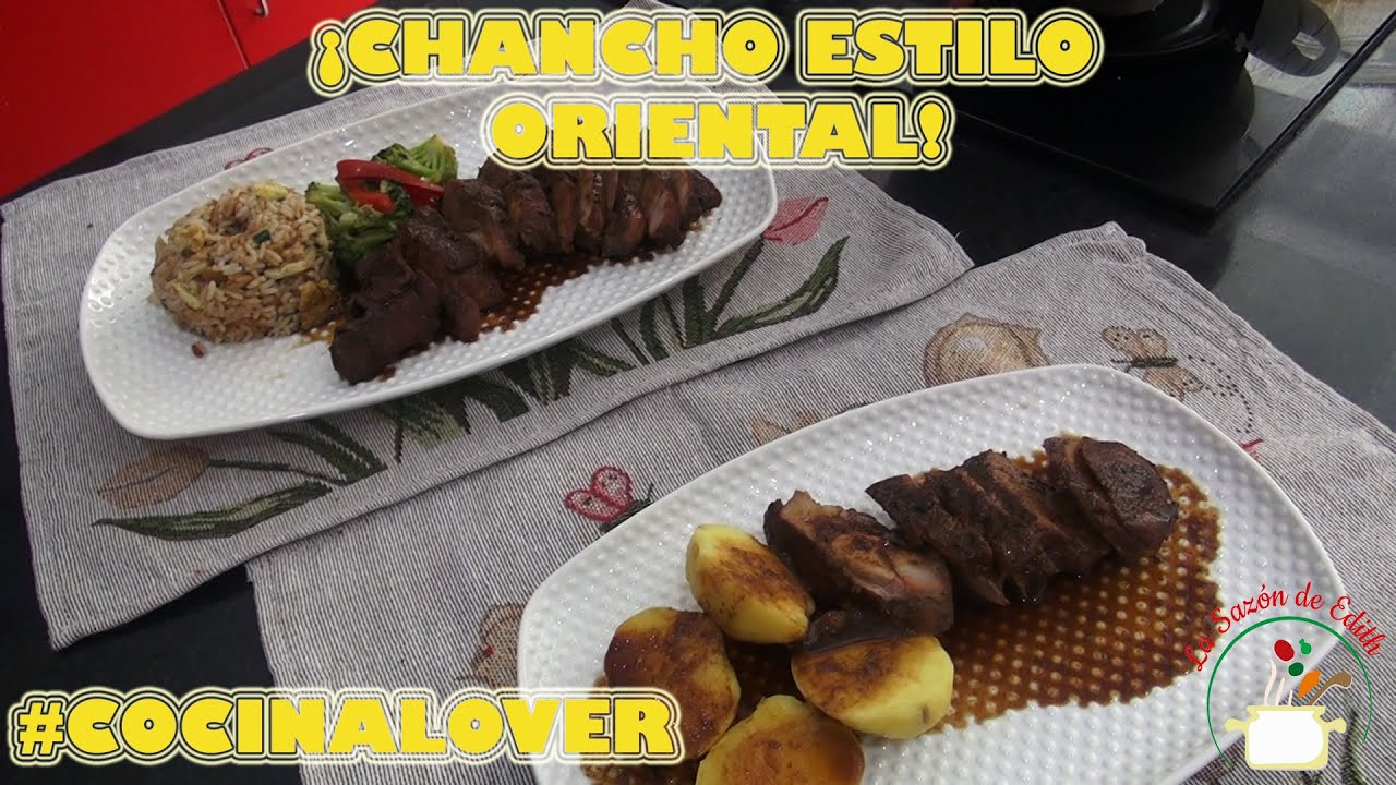 ¡Chancho al horno estilo oriental! | La Sazón de Edith