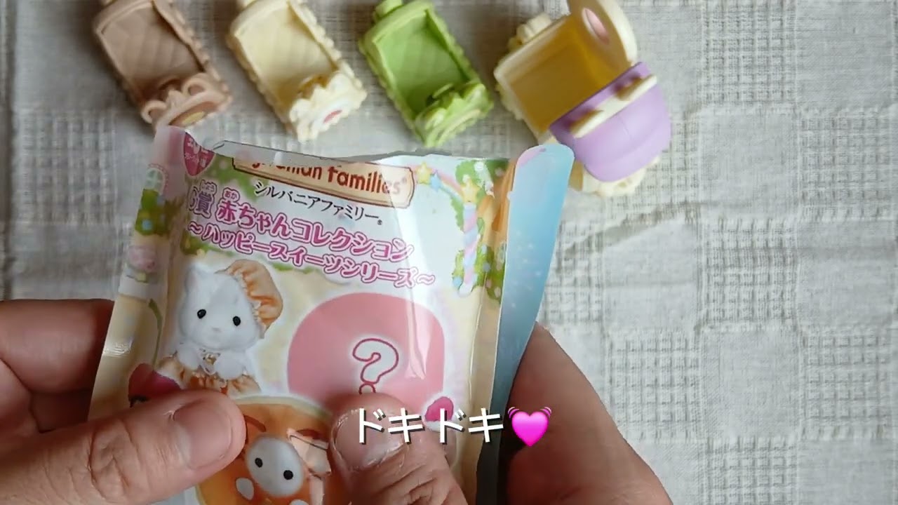 探し回ってくじ引いたよ！シルバニアのキラキラくじ✨