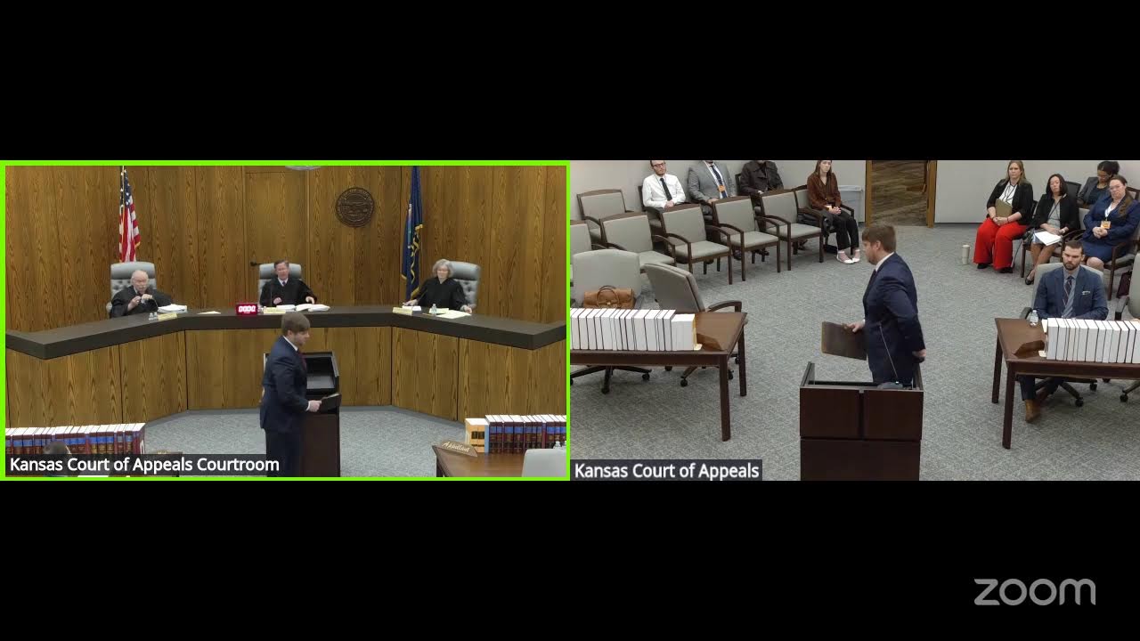 Kansas Court of Appeals' Oral Arguments - February 10, 2026 @ 9 a.m.