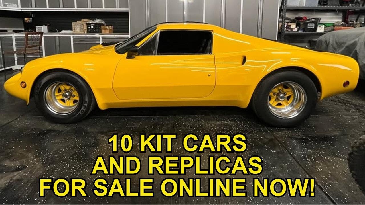 10 KIT CARS / REPLICAS for Sale Online Now Across North America, Links to the Ads included Below