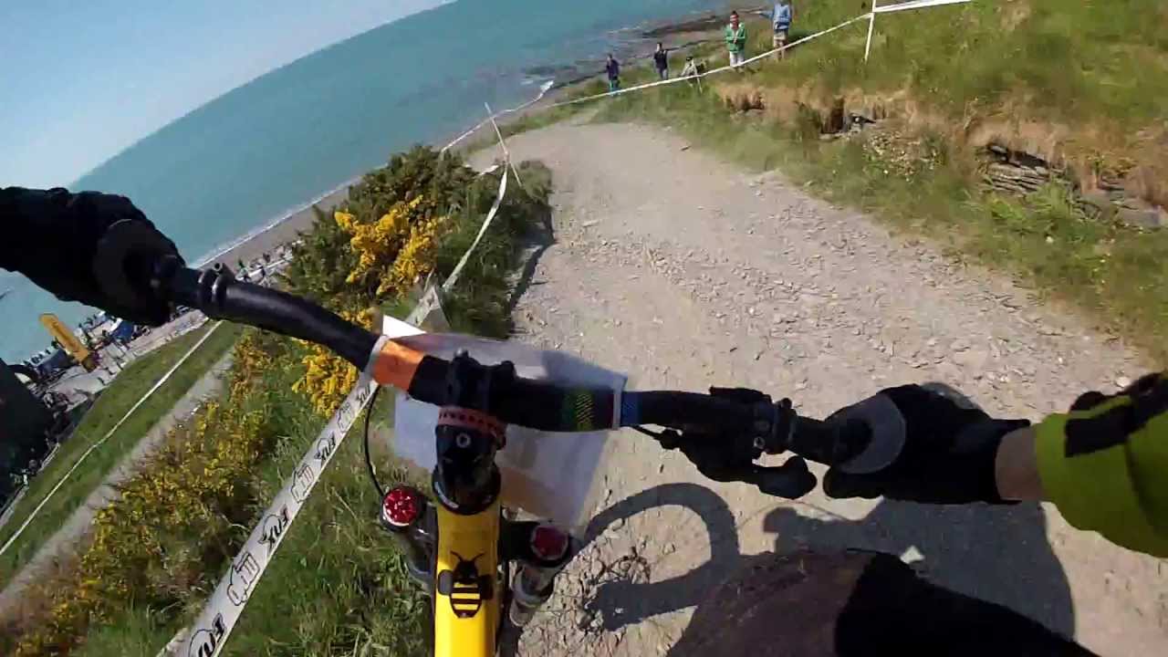 Aberystwyth Cycle Festival, Constitution Hill Downhill MTB GoPro Hero3