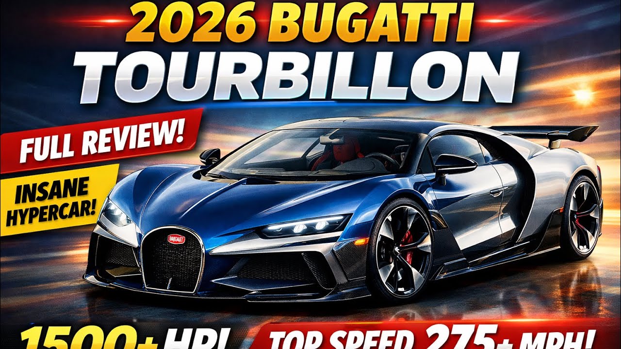 Bugatti Tourbillon 2026 RS – 1800HP Hypercar Full Review | Future of Speed