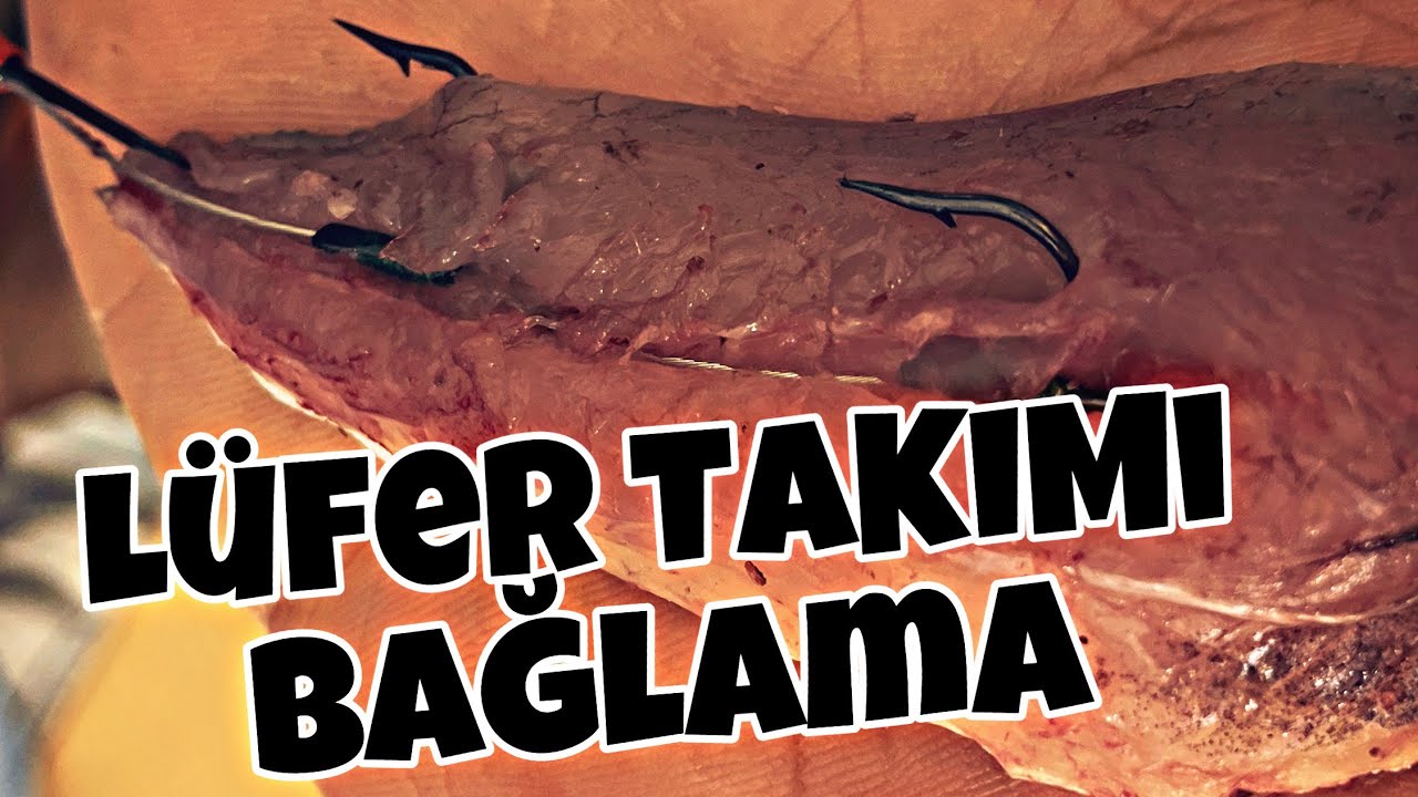 3 İğneli Hırsızlı Yemli Lüfer / Çinekop / Kofana takımı nasıl bağlanır ?