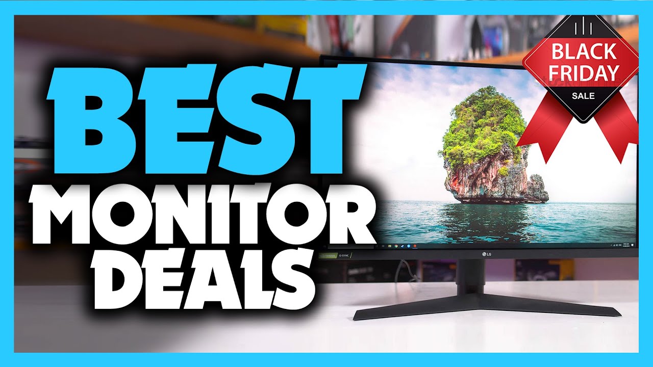 Best Cyber Monday Monitor Deals 2020 [Gaming Monitors, Ultrawide Monitors, G-Sync, 144Hz & More]