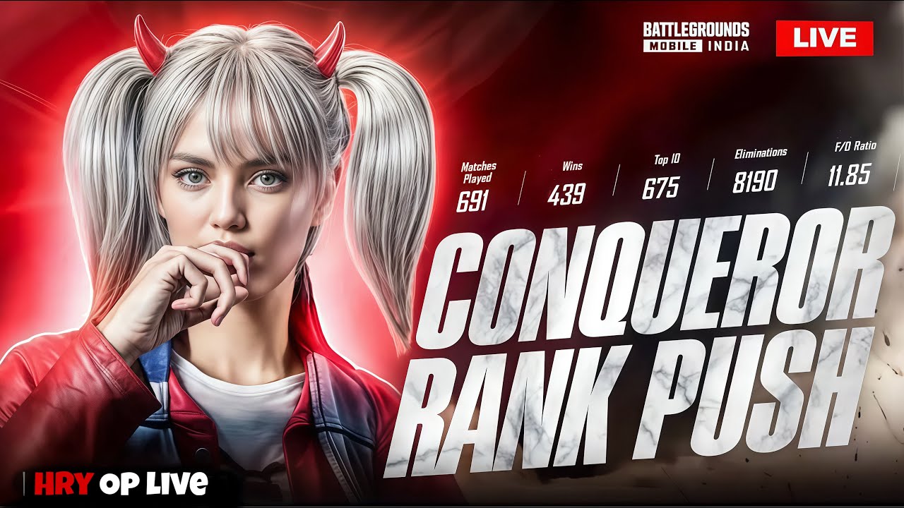 NEW UPDATE BGMI RANK PUSH | FULL RUSH | BGMI LIVE | 