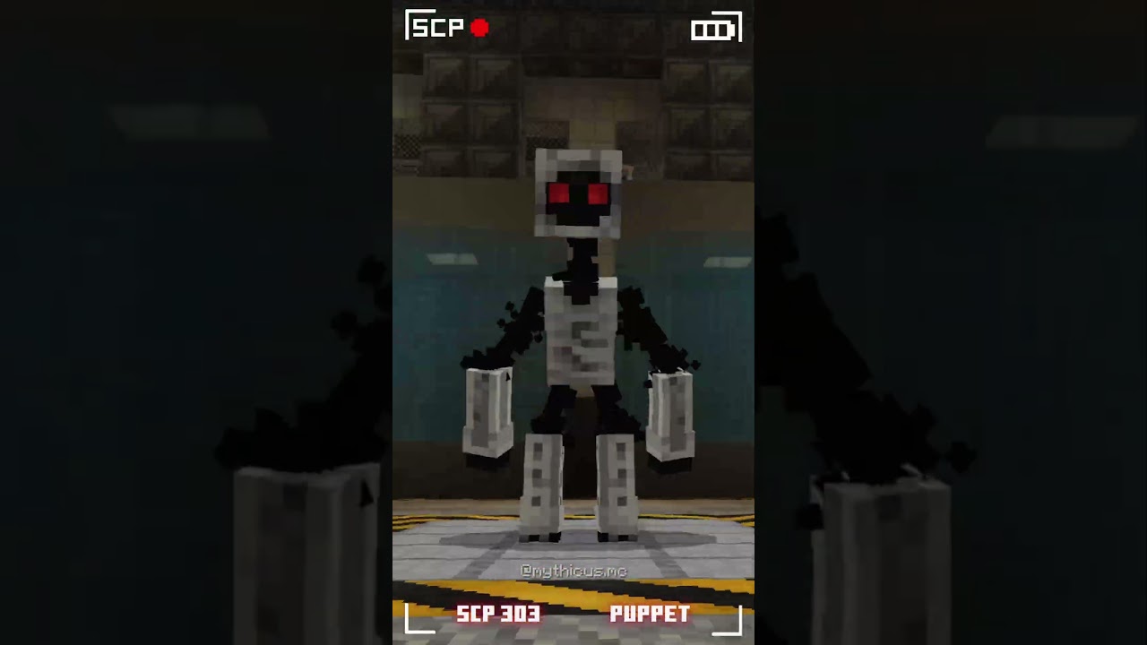SCP CONTAINMENT BREACH #minecraft #scp #addons #mods #bedrock #viral #horror #fyp #trend #gaming