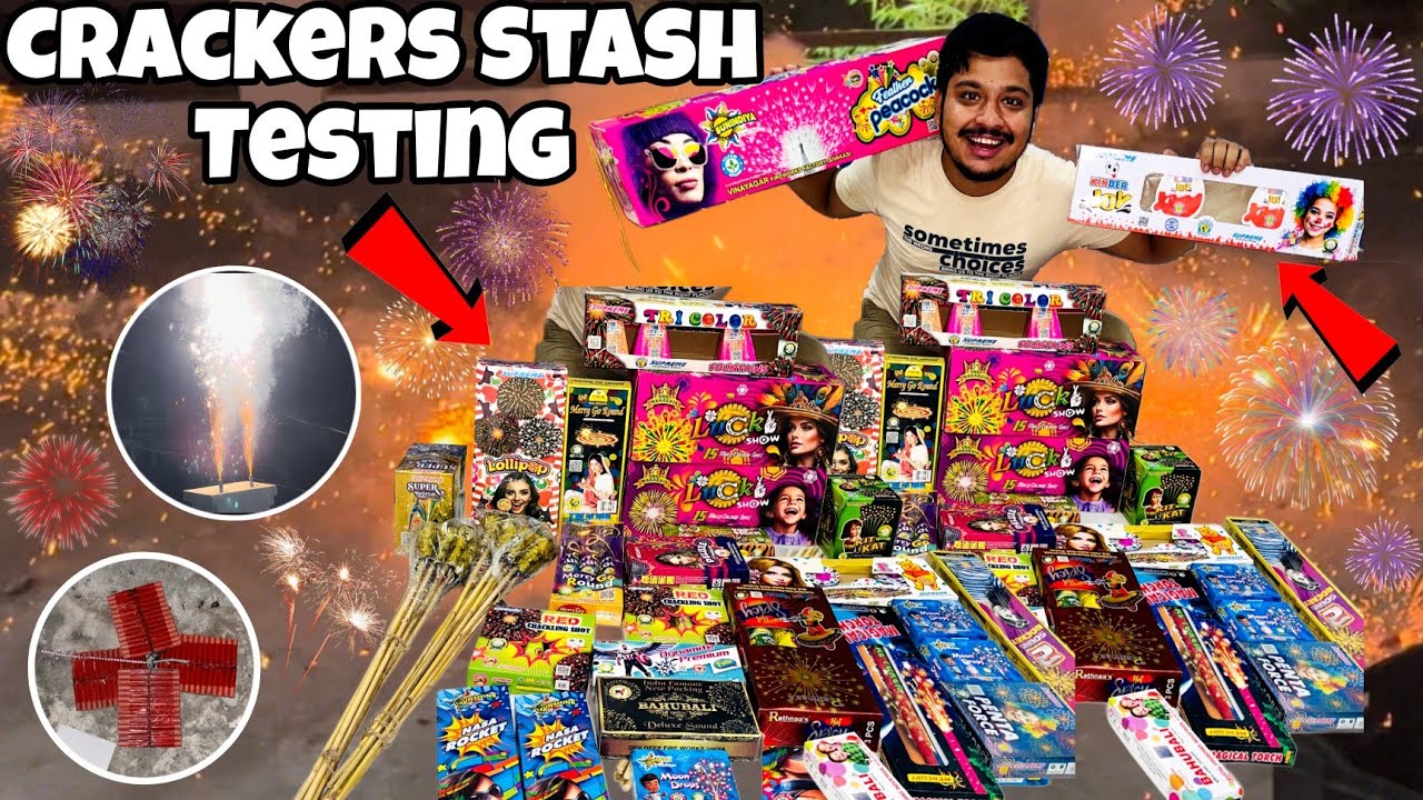 New And Unique Crackers Stash Testing 2024🔥 || Ansh Khajuria
