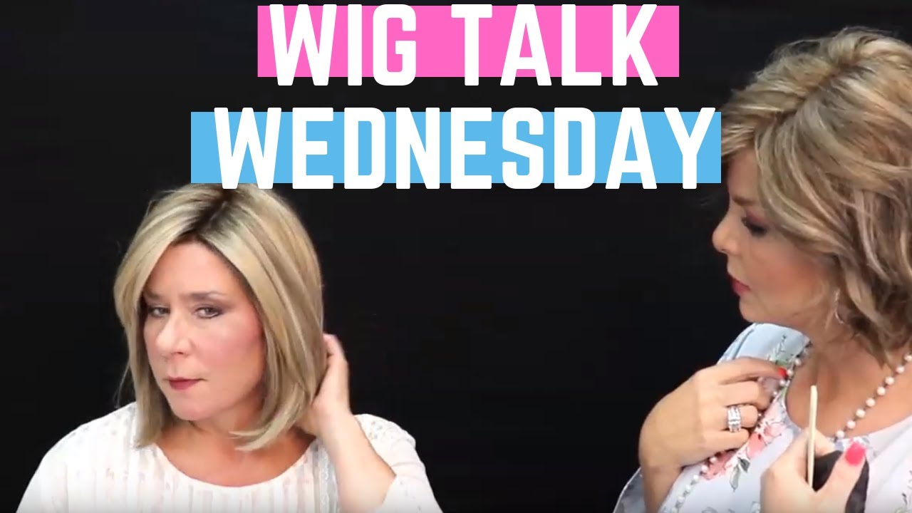 WIG TALK WEDNESDAY!!  Cutting bangs into a Jon Renau Cameron!