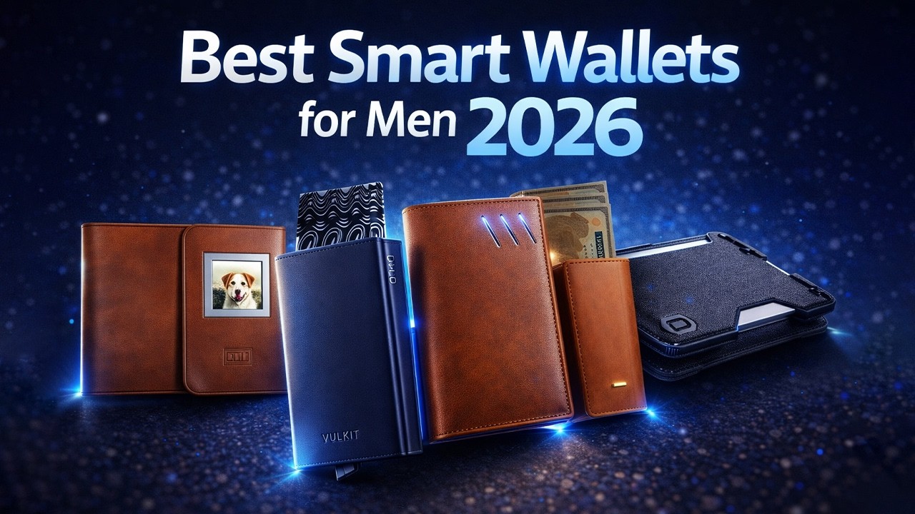 5 Best Smart Wallets for Men in 2026  Slim, Secure & Stylish #smartwallet #formen #2026