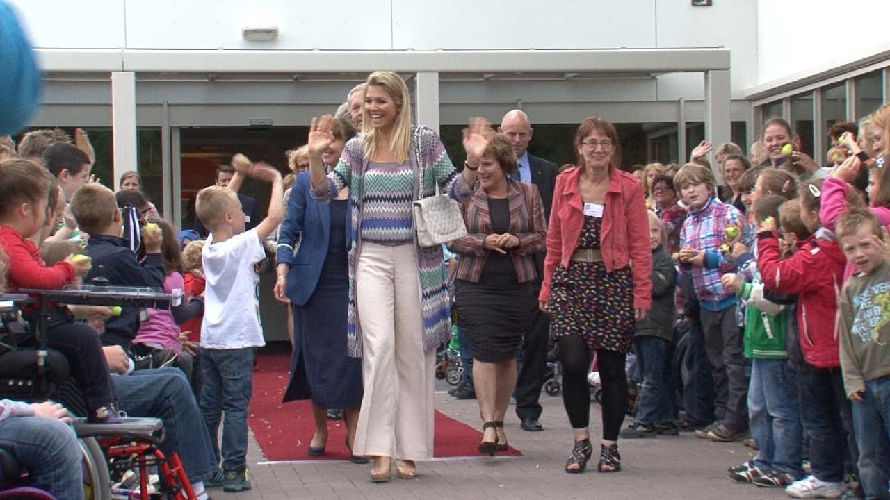 Prinses Máxima bezoekt project 'Hoor eens wat ik kan!' (2012)