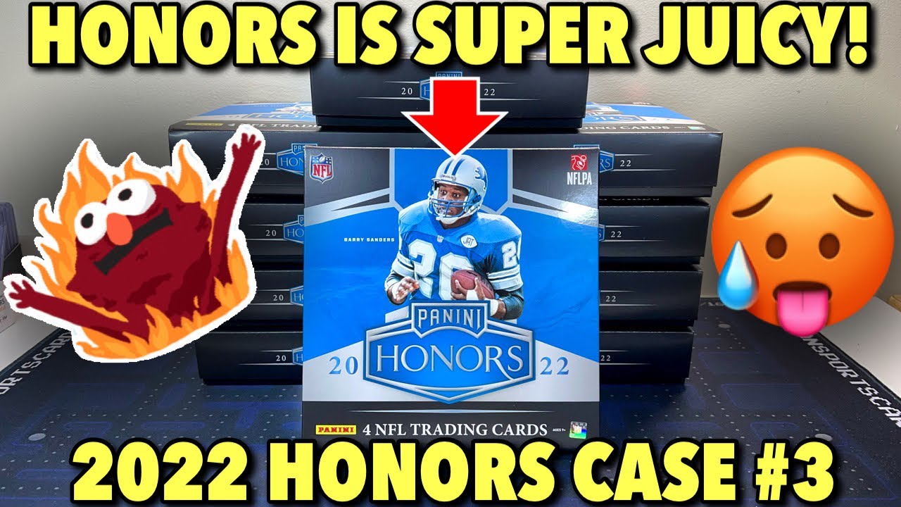 HONORS IS LOADED! 😳💥 2022 Panini Honors Football Hobby Full 10-Box Case Break #3 (Random Teams)