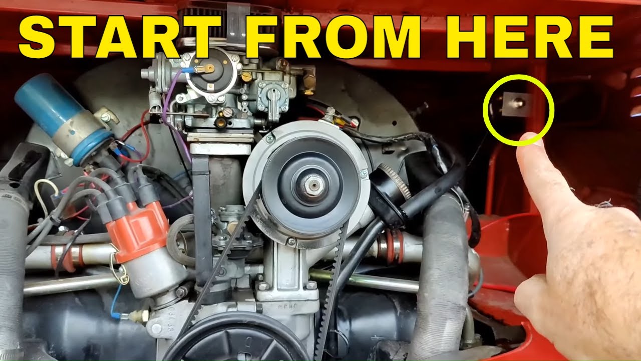 ENGINE COMPARTMENT STARTER BUTTON for VW check this out