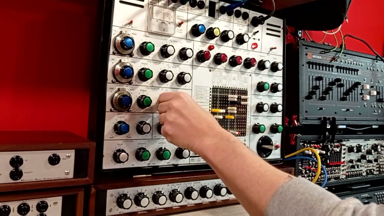 EMS Eight Octave Filterbank with Synthi A experiments