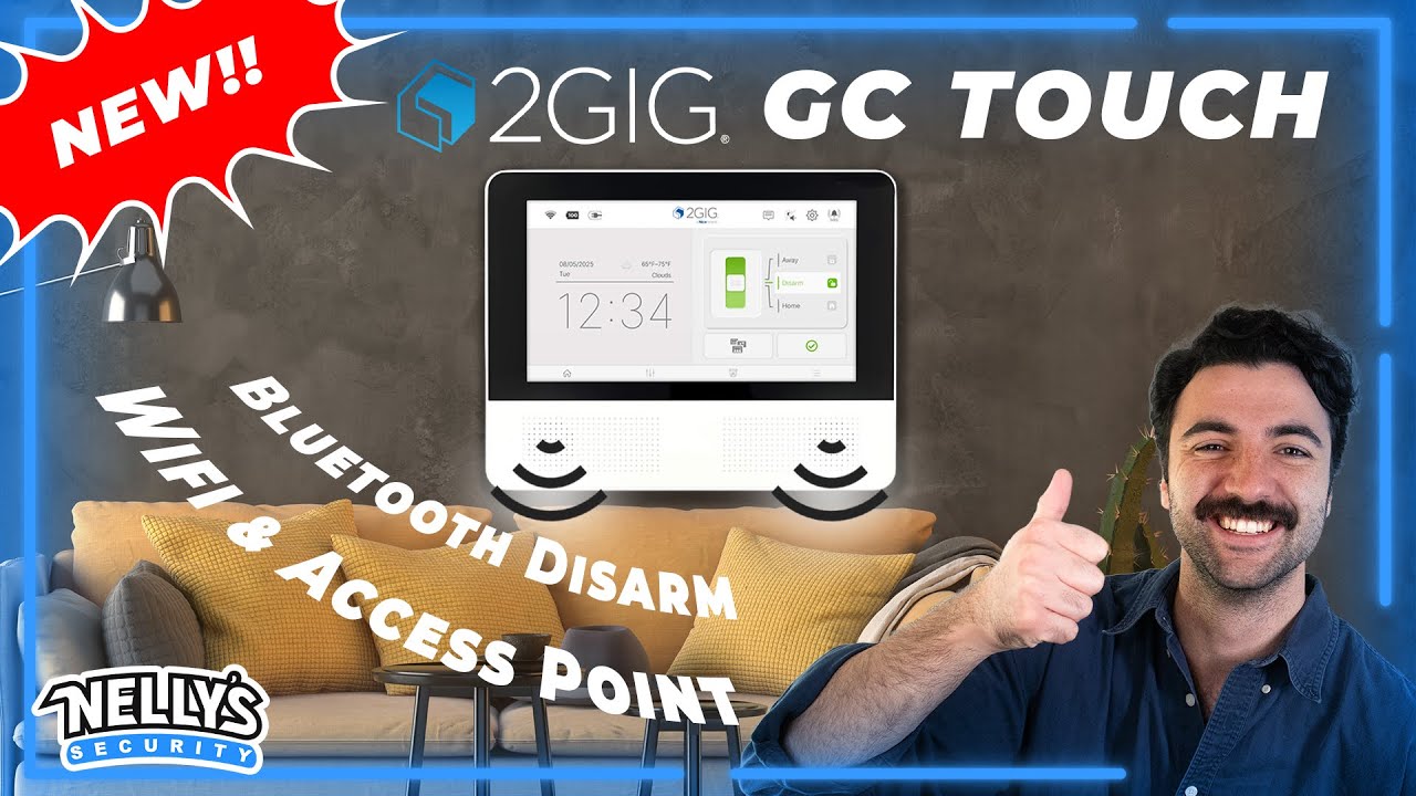 Всё, что вам нужно знать о новой сенсорной панели GC (2GIG-TOUCH-NA-VA)