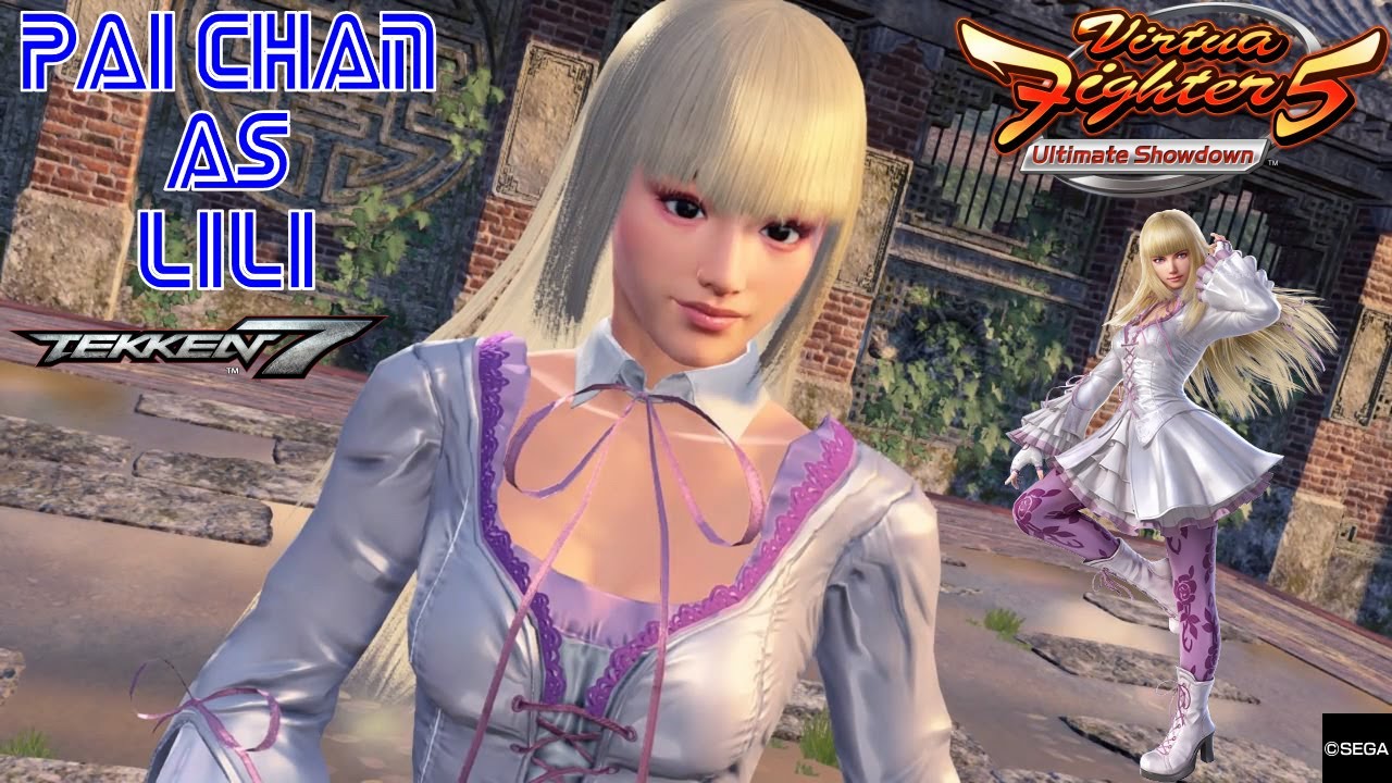Pai Chan As Lili Tekken 7 Virtua Fighter 5 Ultimate Showdown Arcade Mode(Dural Defeated)