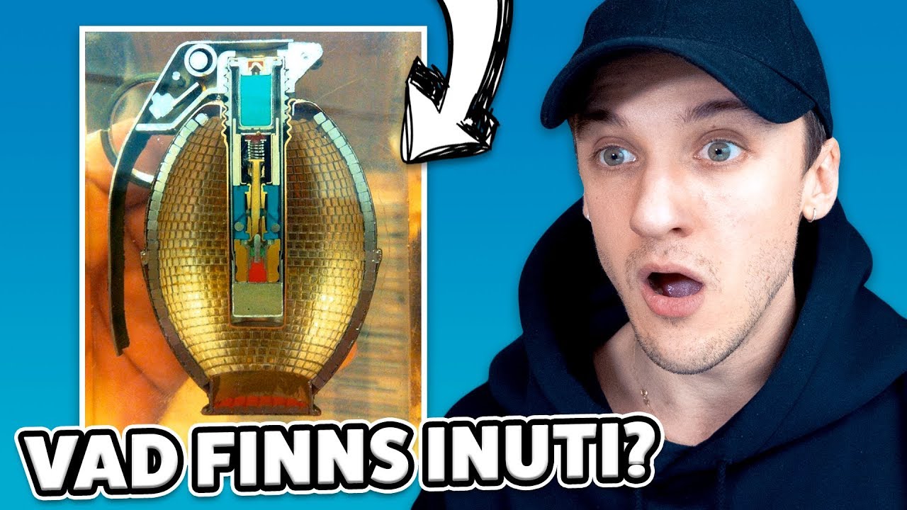 Vad Finns Inuti En Handgranat? **11 Saker Delade På Mitten**