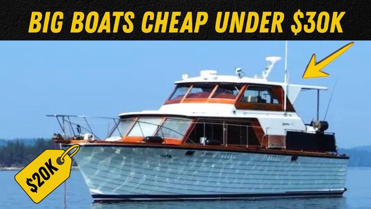 10 Classic Yachts Under $30K That Feel Like Million-Dollar Boats.