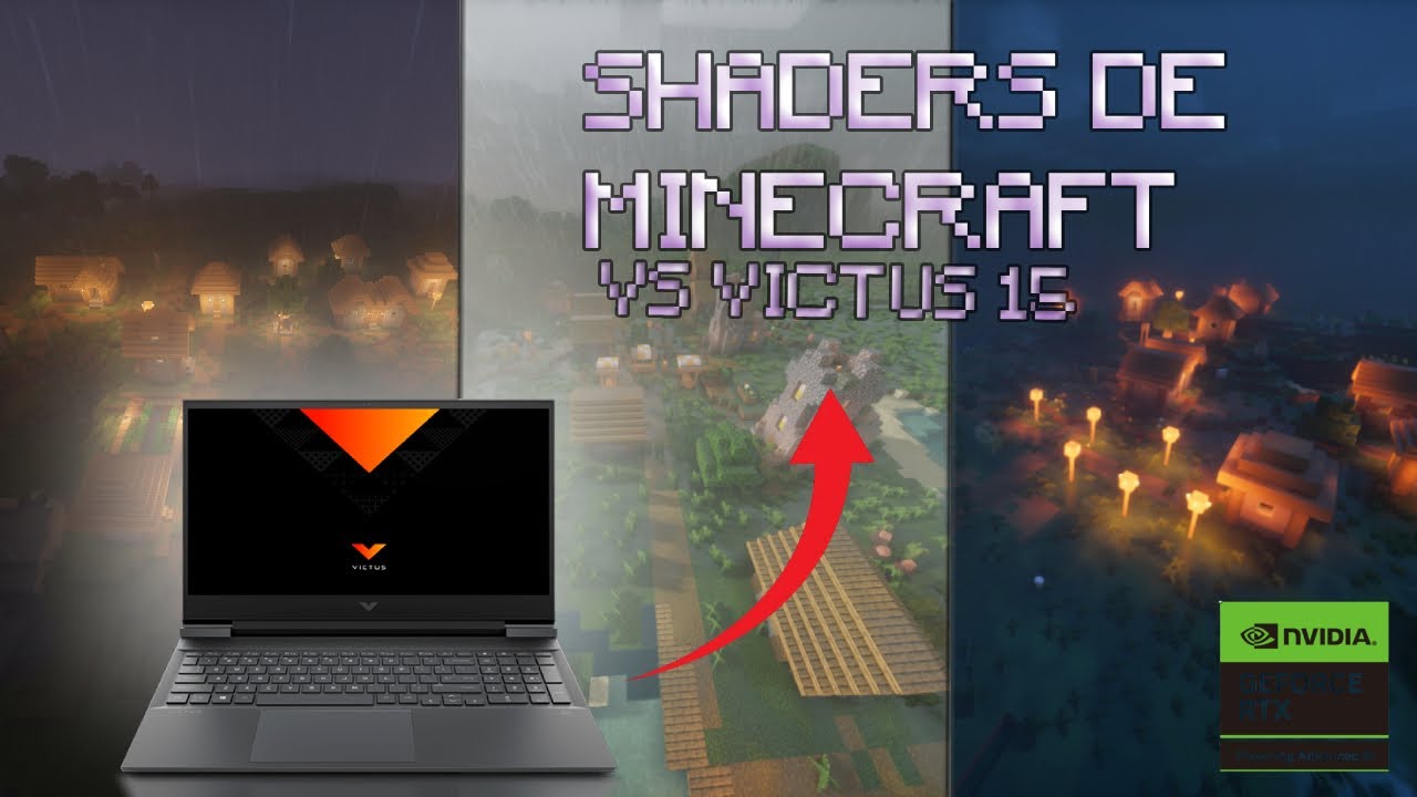 Shaders de Minecraf en Victus hp 15 (RTX 3050)