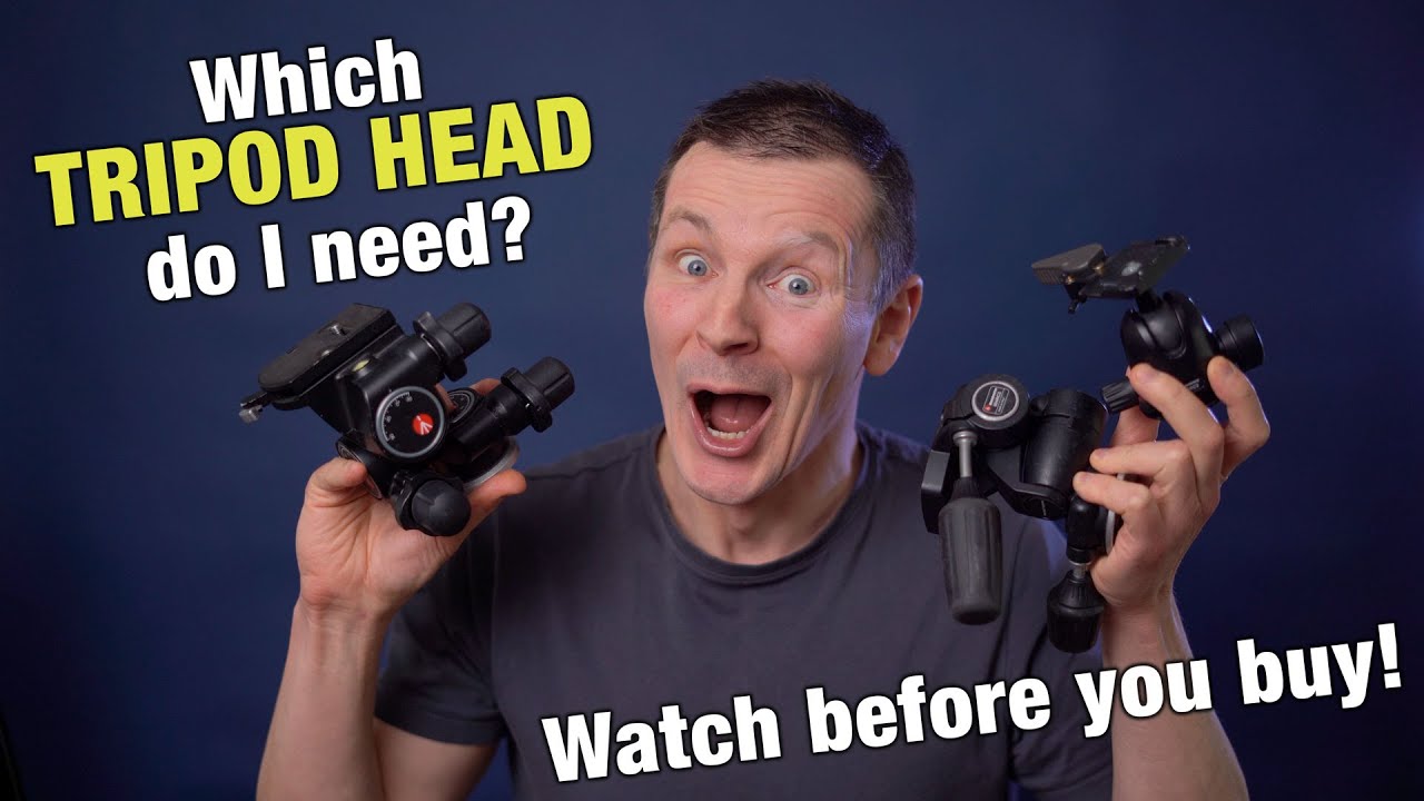 Which TRIPOD HEAD do I need? Watch before you buy!