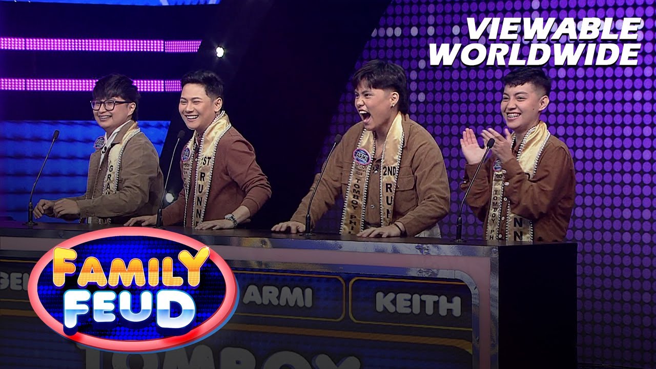 Family Feud: TOMBOY PHILIPPINES, NA-FULL SWEEP ANG TOP ANSWERS! (Episode 795)