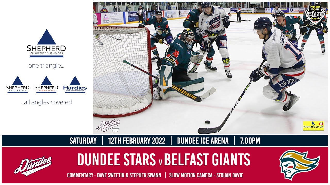 12/02/2022 | Dundee Stars v Belfast Giants | Extended Highlights