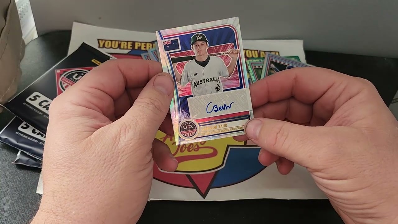 Yeam USA Baseball Cards Blaster Box 