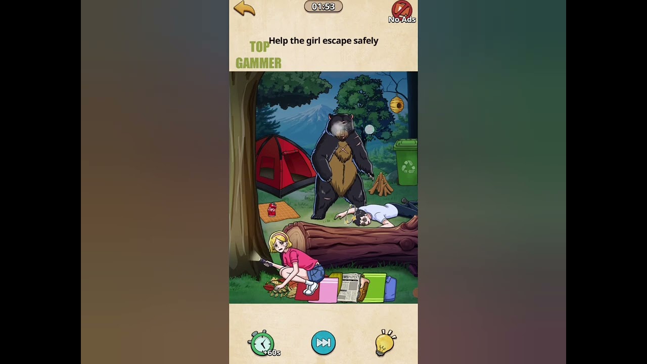 Nightmare Puzzle The Unknown level 58 Gameplay walkthrough solution
