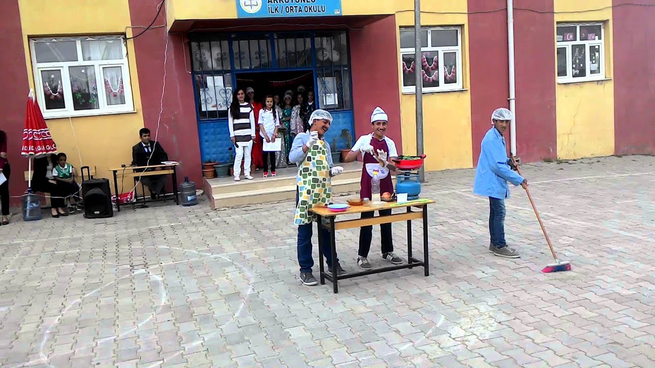 ıspanaklı yumurta (Akkoyunlu Ortaokulu-İdil-Şırnak)