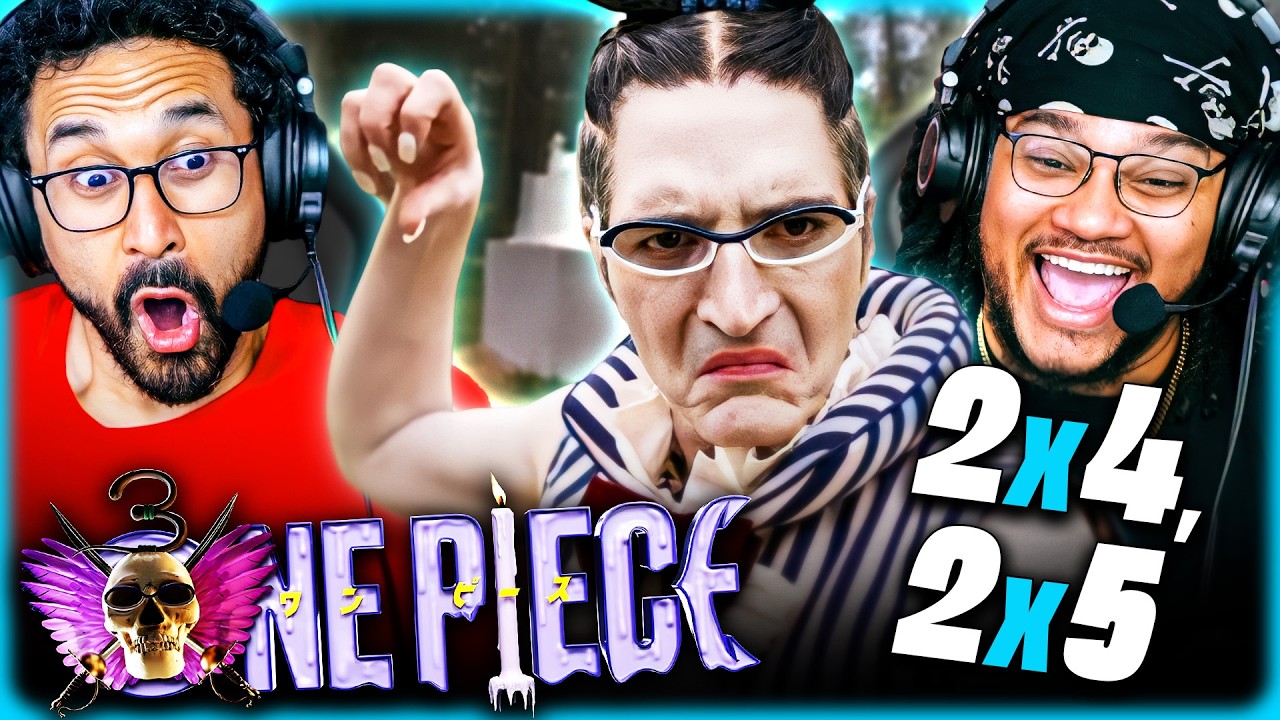 ONE PIECE Season 2 Episode 4 & 5 REACTION - MR 3 & GOLDENWEEK BRING THE HORROR! Netflix Live Action
