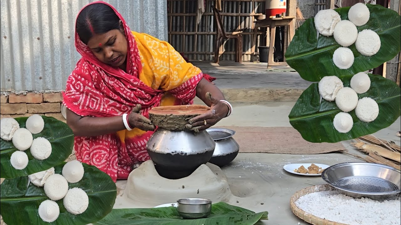 चावल के आटे से बनाई भक्का 😍