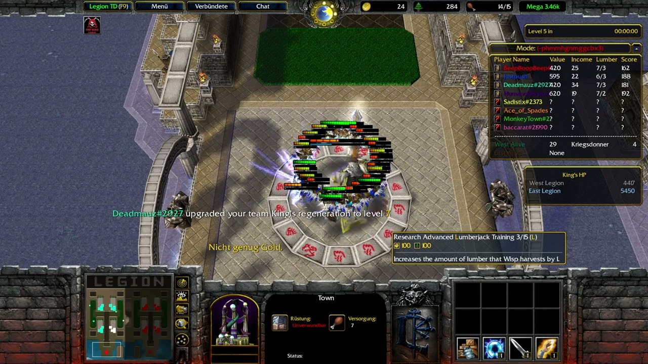 Legion TD LIHL 20 - Wolverine Fail