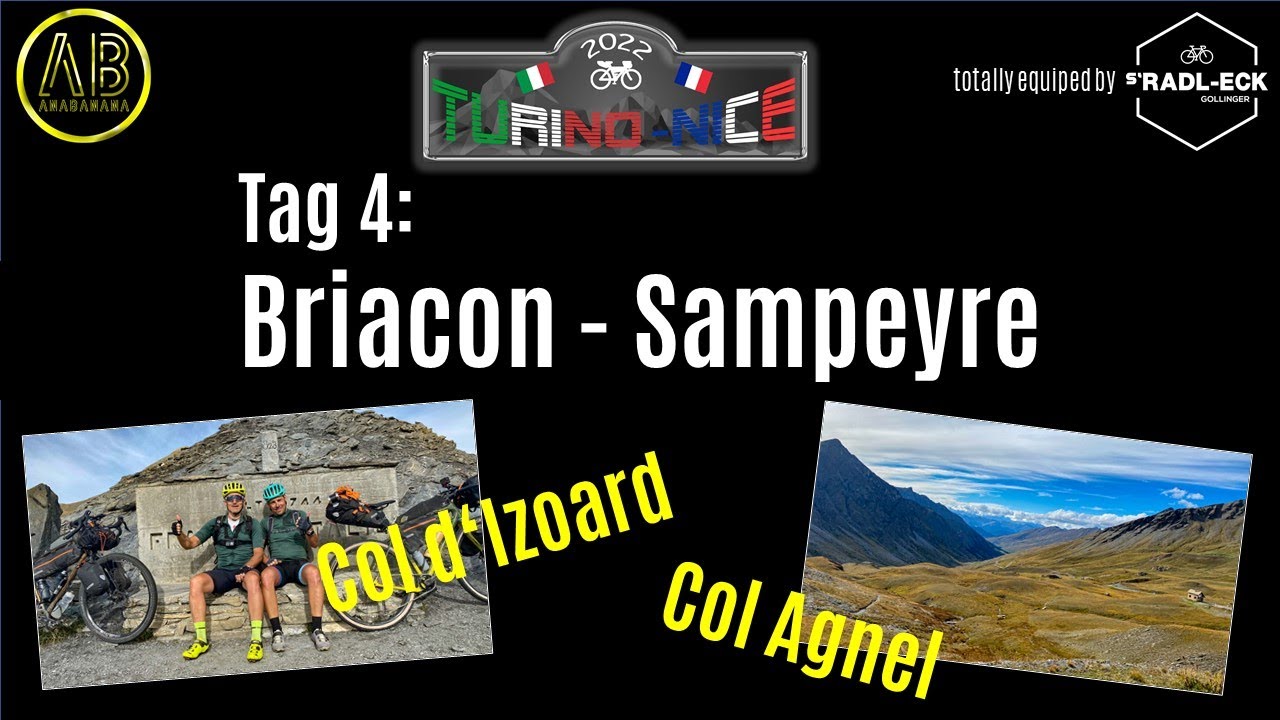 Tag 4 Bikepacking: Turin nach Nizza --- Briacon - Sampeyre (Turino Nice Rally)