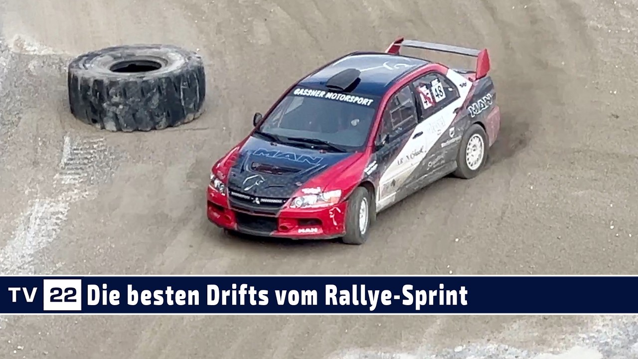 MOTOR TV22: Die besten Drifts beim Schotter Rallye-Sprint 2024 in Freilassing