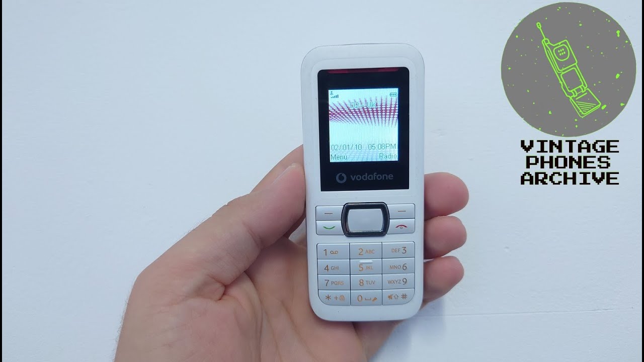 ZTE Vodafone 246 - Mobile phone menu browse, ringtones, games, wallpapers