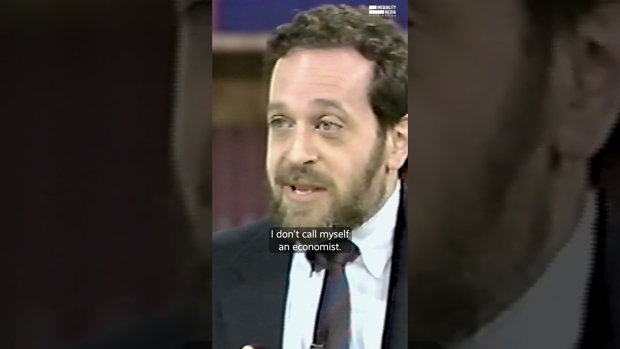 Robert Reich on Economics vs. Politics in 1988
