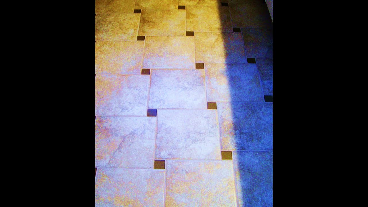 How to Tile Entryway with Pinwheel Pattern  Dave Blake  Master Tile Setter.guest Beat Daddy