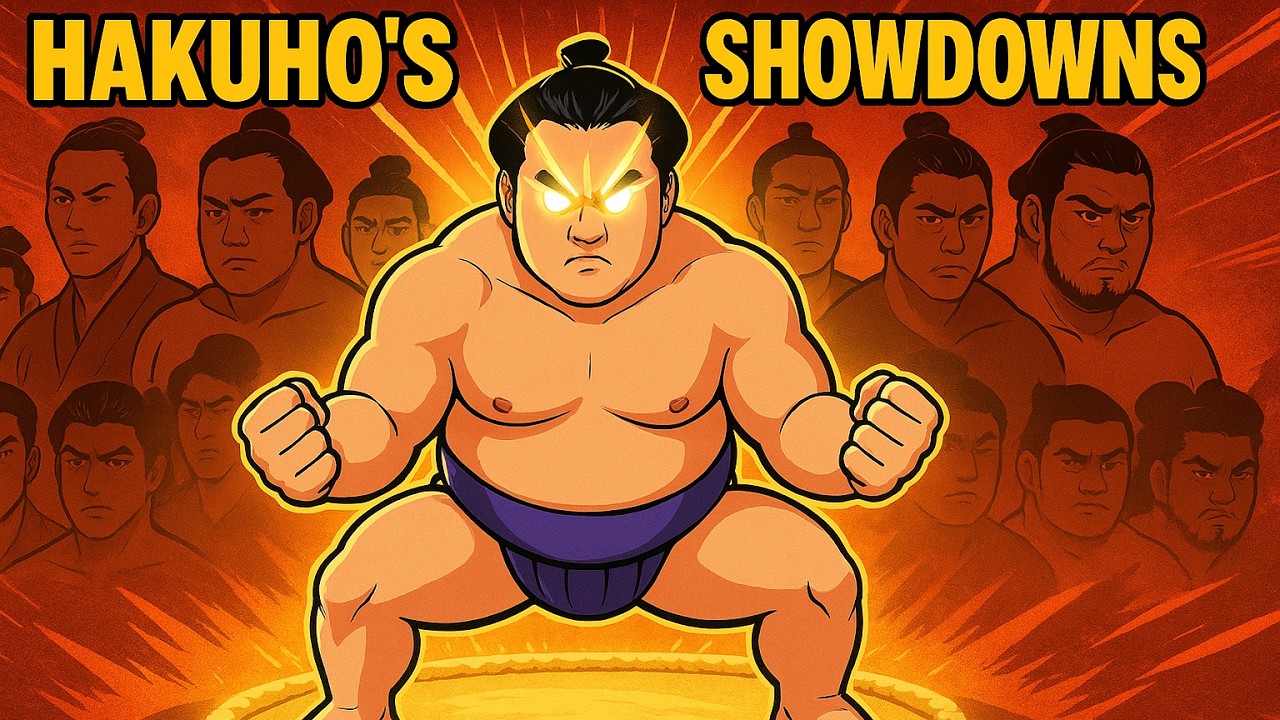 Legendary Battles of Hakuho: Hakuho vs. Asashoryu • Harumafuji • Kakuryu • Kisenosato • Terunofuji