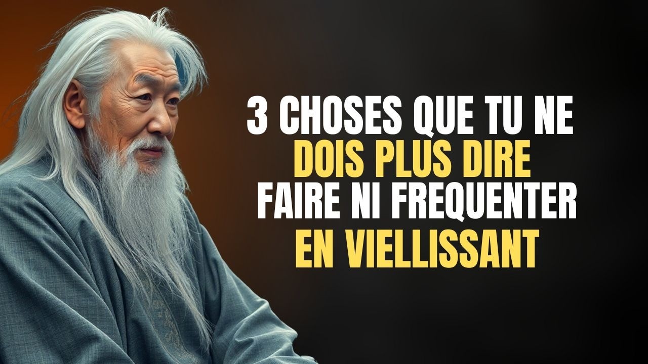 3 Choses à ne pas dire à ne pas faire et 3 endroits à éviter dans ta vieillesse