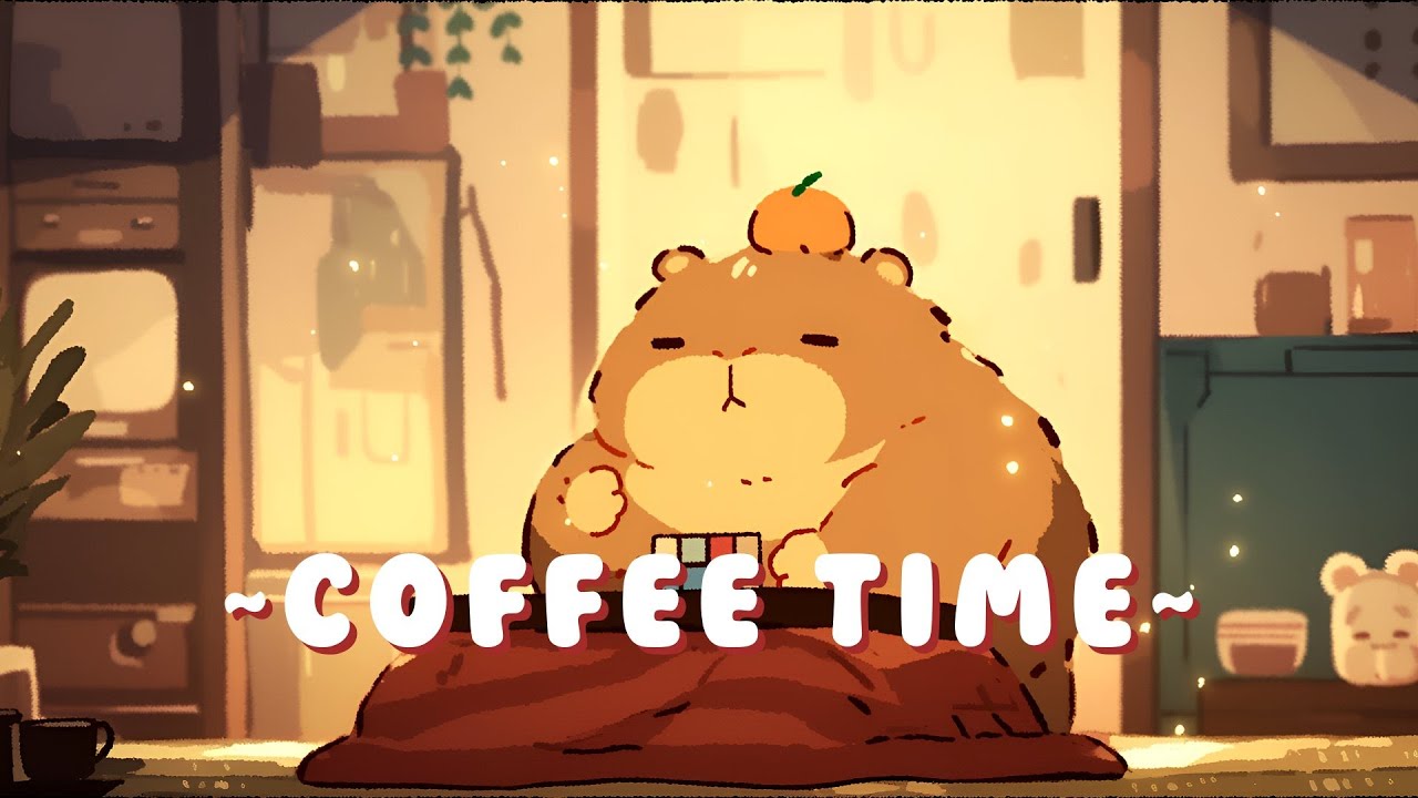 Capybara Lofi Music Station - Calm Music for Focus & Study ~ Tranquil Mood ~ ✨ | Focus Helper