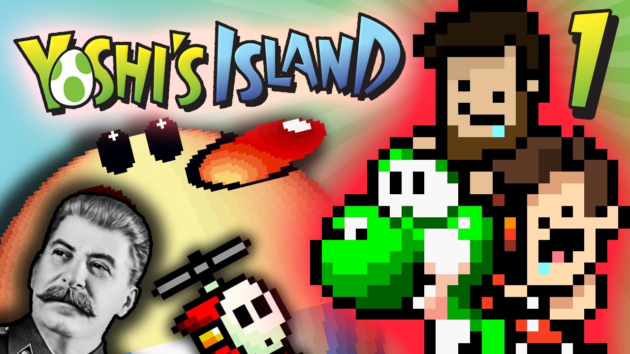 SuperMega играет в YOSHI'S ISLAND - EP 1: Весёлая игра с кричащим ребёнком