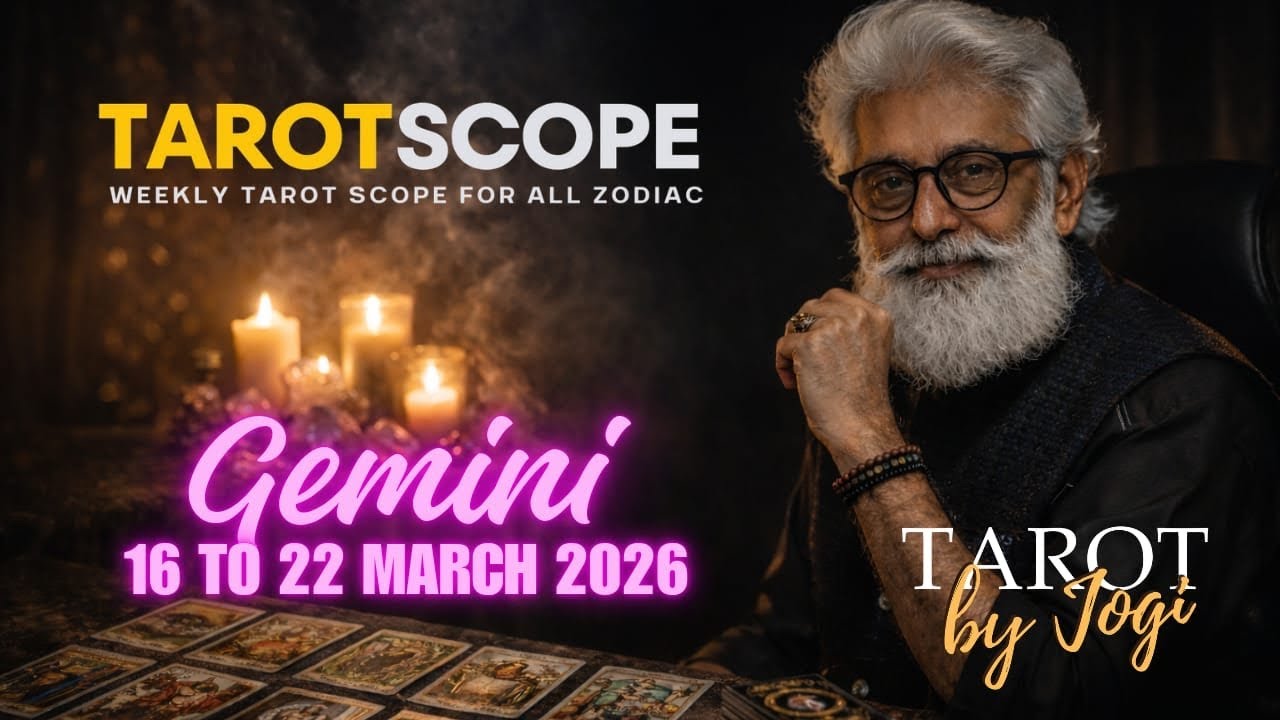 Gemini Horoscope Weekly | 16 - 22 March 2026 | TarotScope | Tarot Card Reading | Liaqat Jogi 