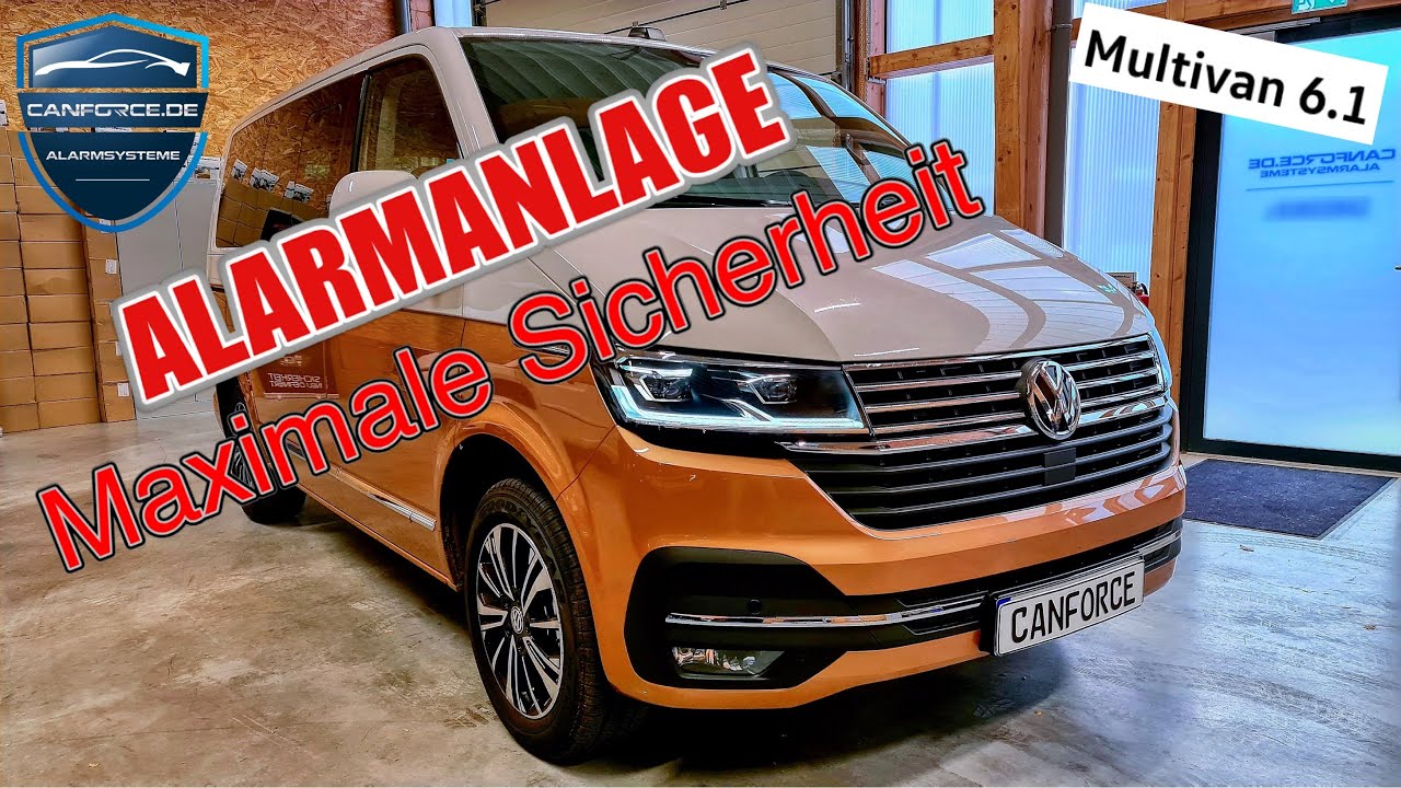 Alarmanlage für VW T6.1 Bulli Multivan California | Bear Lock | Beste Alarmanlage VW Bus nachrüsten