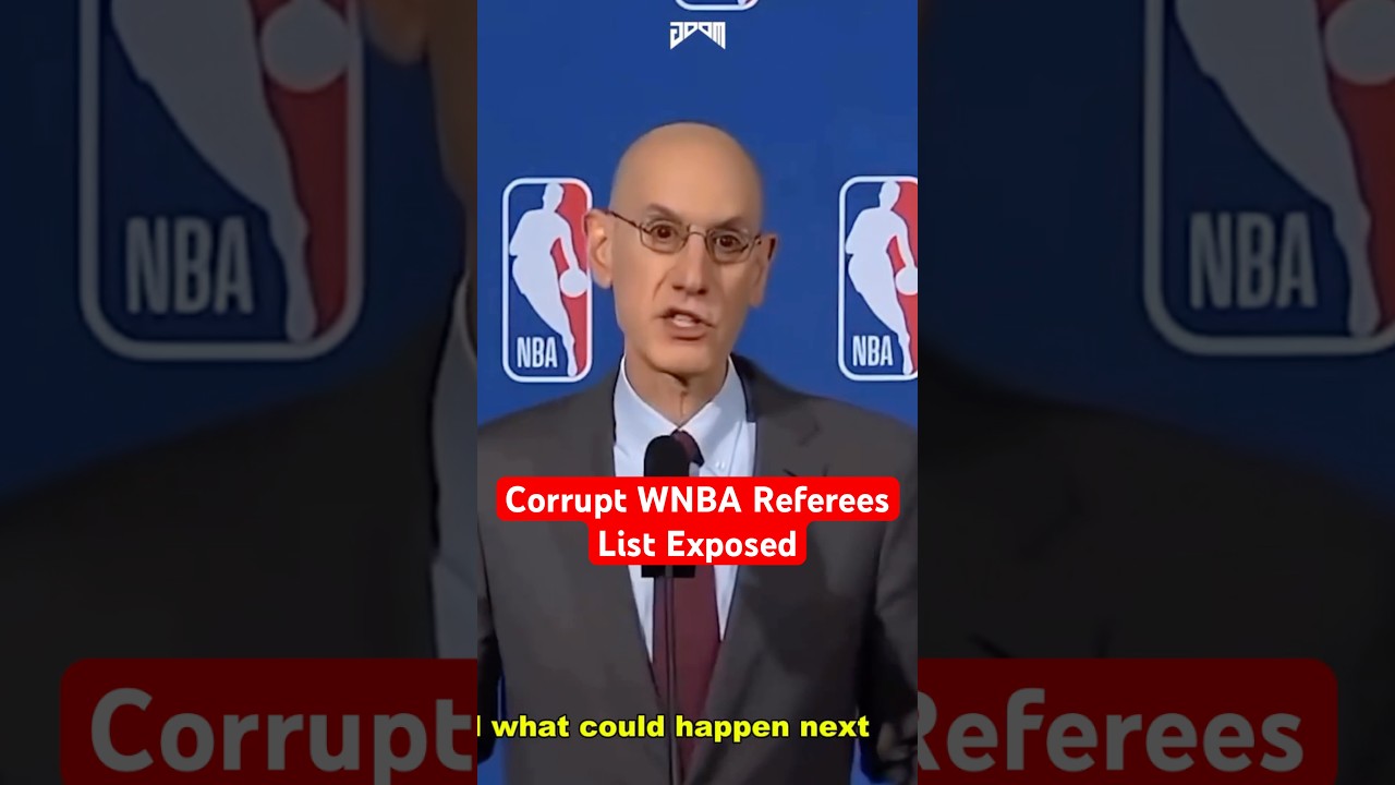 Adam Silver EXPOSES LIST Of Referees Cathy Engelbert PAID OFF!? |Justice for  Caitlin Clark