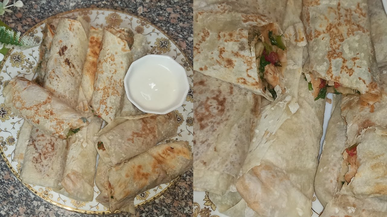 أسهل وأطعم شاورما فراخ في البيت👌زي الجاهز وأحلى!