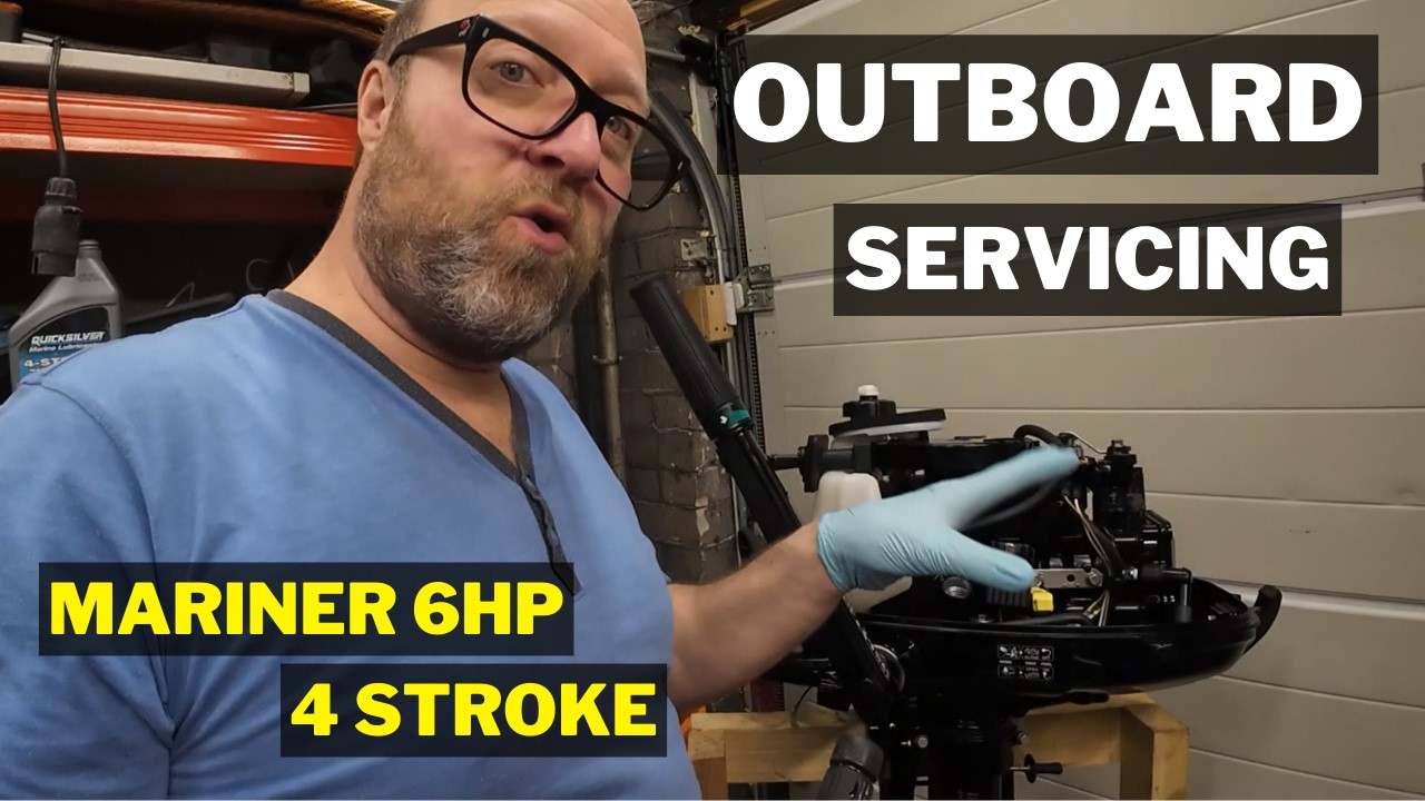 Easy DIY 100 Hour Service On Mariner 6HP Outboard