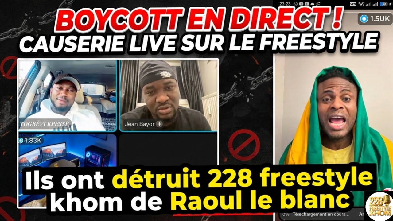 🚨🇹🇬 Togbevi kpéssé,Jean Bayor, lavie beau ont détruit l'événement de Raoulleblanc/228 FREESTYLEKHOM