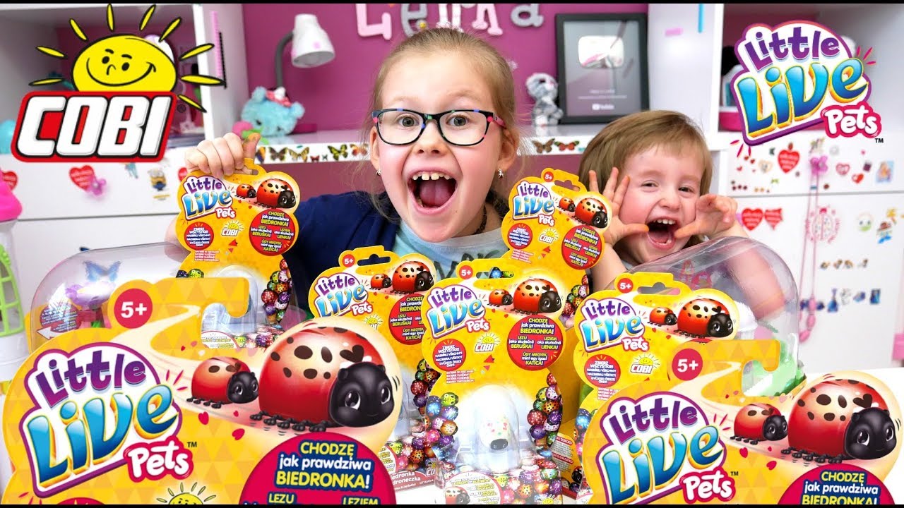 BIEDRONKI LITTLE LIVE PETS - moja kolekcja biedroneczek * uciekają :) *